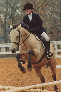 Student Jumping Horse